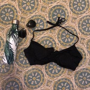 Black Victoria’s Secret bathing suit top